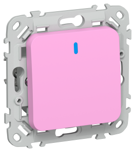 Выключатель 1-клавишный IEK Flite FI-V14-1-10-1-K99 пурпурный