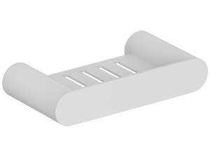 Мыльница Сунержа Round L 160 30-3020-3160 матовый белый
