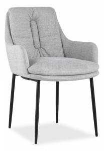 Кресло Stool Group Саманта 129068 BEL-40 светло-серый
