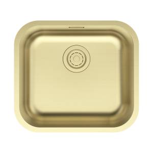 Мойка кухонная Paulmark Vello 48 Uni VE48-LG Светлое Золото, 48x44