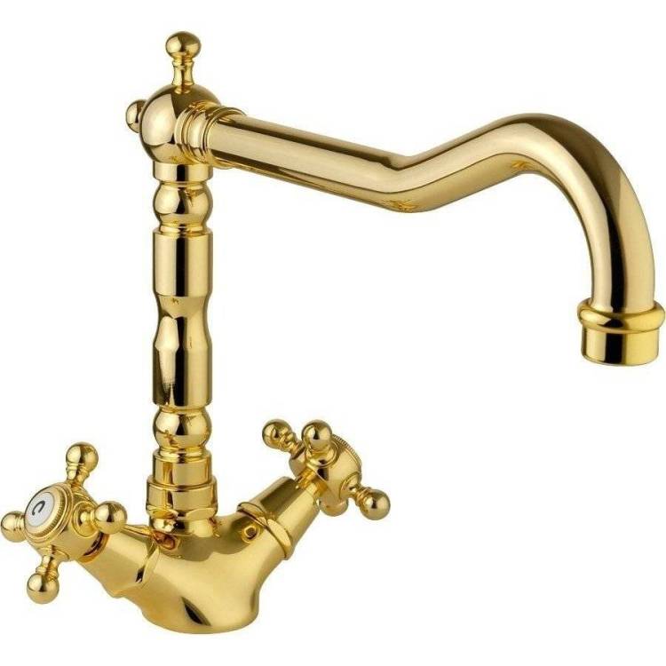 Смеситель для кухни Migliore Revival 18285 золотой