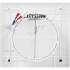 Вытяжной вентилятор Electrolux Rainbow EAFR-150T beige с таймером фото 5