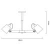 Потолочная люстра Arte Lamp Oscar A7141PL-3WH фото 4