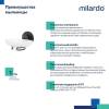 Мыльница Milardo Easy EASBWSGM42, черная матовая фото 4