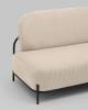Диван Stool Group Стоун vd-dv-stone-cl-bone молочный, велюр рельефный фото 6