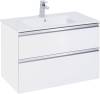 Мебель для ванной Roca The Gap 80, 2 ящика, белый глянец фото 7