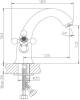 Смеситель для раковины Haiba HB1019-5 фото 2
