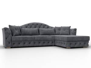 Диван угловой Лига Диванов Артис 128025 Серый