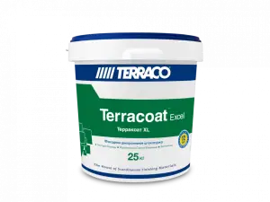 TERRACO TERRACOAT XL штукатурка декоративная акриловая, зерно 2 мм, короед (25кг)