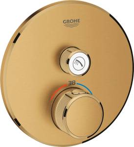 Термостатический смеситель Grohe Grohtherm SmartControl 29118GN0 для душа, холодный рассвет