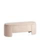 Банкетка Stool Group Taks LV-112-S112 капучино, букле, с местом для хранения