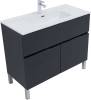 Мебель для ванной Aquanet Алвита New 00273988 1 ящик, 2 дверцы, антрацит фото 8