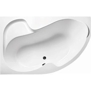 Акриловая ванна Marka One Aura 160x105 левая, с каркасом