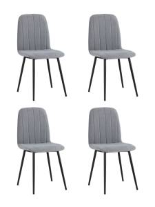 Набор из 4 стульев Stool Group Easy fb-easy-neo-25 X4 серый