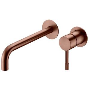 Смеситель для раковины Boheme Uno 465-BRB С ВНУТРЕННЕЙ ЧАСТЬЮ brushed bronze