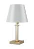 Настольная лампа Crystal Lux Nicolas LG1 GOLD/WHITE