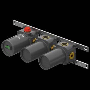 Скрытая часть смесителя Remer WBOX98D2 на 2 выхода