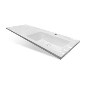 Раковина Эстет Даллас ФР-00014936 правая, 130 см, белая матовая