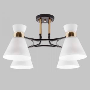 Потолочная люстра IMEX MD.5692-4-S-COFFEE+FGD