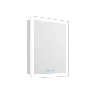Зеркало-шкаф Alavann Rita 60 ALV0289003 с подсветкой, антизапотеватель, часы