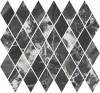 Мозаика Kerama Marazzi Риальто T054/48007 мозаичный чёрный глянцевый 37.5x35x1 фото 4