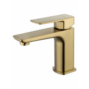 Смеситель для раковины Wonzon & Woghand WW-88139003-BG брашированное золото