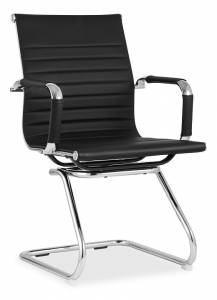 Кресло компьютерное Stool Group TopChairs Visit D-101L black черное