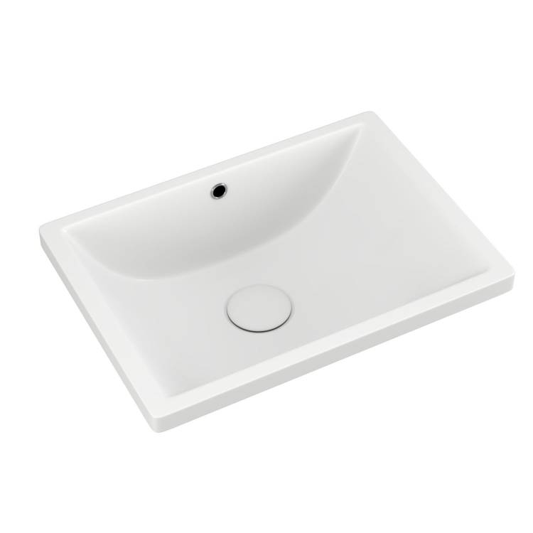 Раковина D&K Berlin DT1431616 белая, 46x33