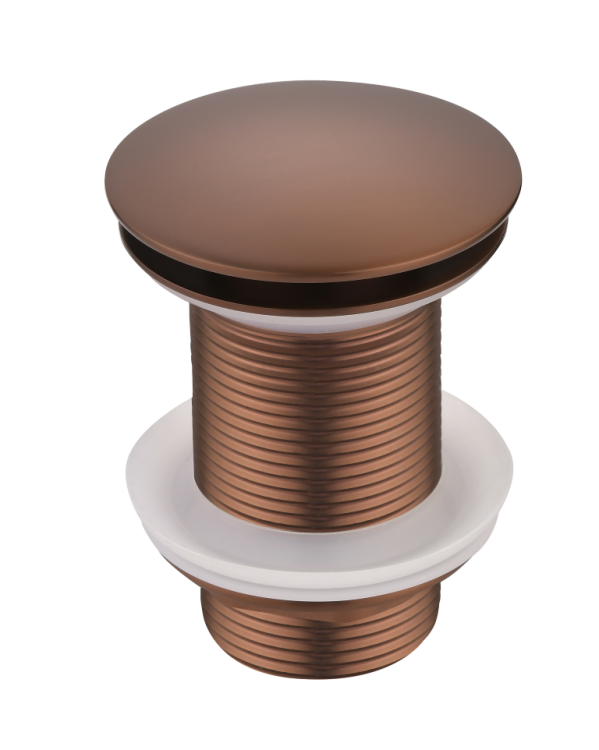 Донный клапан Boheme 612-BRB клик-клак, Brushed Bronze