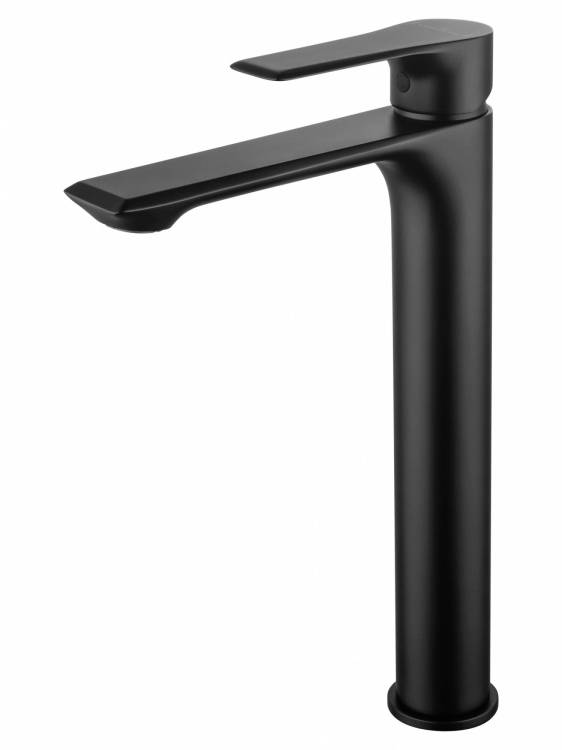 Смеситель для раковины Wonzon & Woghand WW-88019079-MB высокий, черный матовый