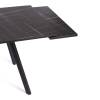 Стол Tetchair Vigo 19730 мрамор чёрный/чёрный 80x75x120 фото 8