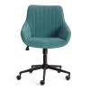 Компьютерное кресло Tetchair Dublin 19347 велюр clermon, бирюзовый, 140 фото 5