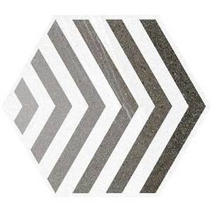 Керамогранит Vives Seine Hexagono Lacroix Gris 23x26.6