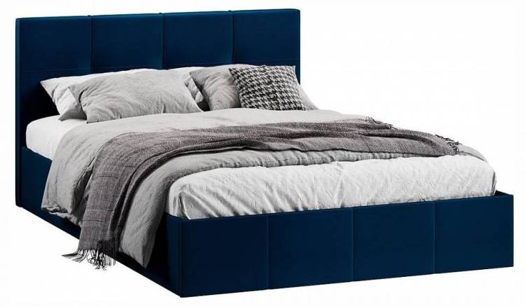 Кровать полутораспальная Трия Лора TRI_260624 Confetti Blue