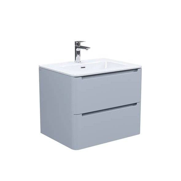 Тумба с раковиной Iddis Edifice 60 EDI60L0i95K подвесная, светло-серый