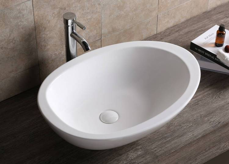 Раковина Cerutti Spa CR1005 белая, 66x48.5