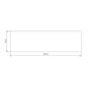 Панель фронтальная AM.PM Gem W93A-160-070W-P Белый 160x70 см фото 2