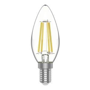 Лампа светодиодная филаментная Gauss E14 4,5W 2700К прозрачная 1031115