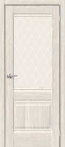 Межкомнатная дверь Bravo 150-0040 Прима-3 Ash White 200x70