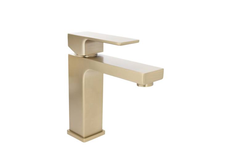 Смеситель для раковины Stella Polar Савойя S3021 матовое золото