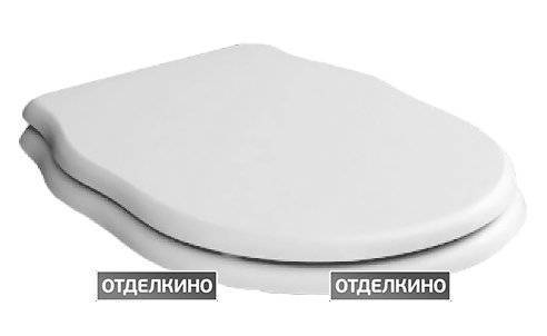 Крышка-сиденье ArtCeram Hermitage HEA005 с микролифтом, петли хром