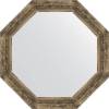 Зеркало Evoform Octagon BY 3665 63х63 см, старое дерево с плетением