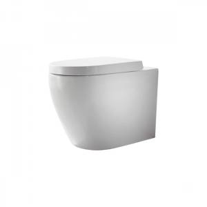 Унитаз напольный Bravat Gina C01011W-ENG с микролифтом