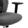 Кресло компьютерное Tetchair Aviator PLT metalBL 24682 серый, 29/W-12, флок, ткань фото 9