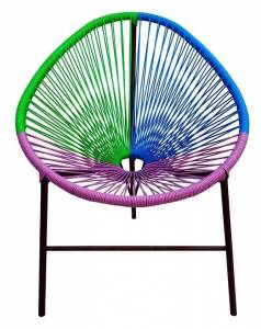 Кресло Garden Story Акапулько AC-MT001 синий, фиолетовый, зеленый