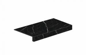 Ступень Atlas Concorde Russia Allure 620070001766 Imperial Black Scalino Frontale 33x80