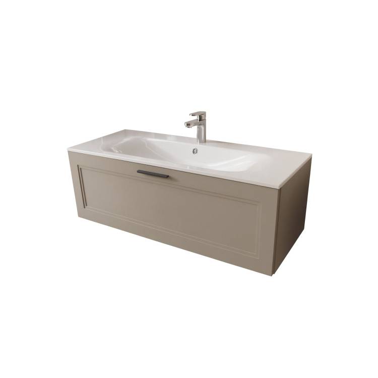 Тумба с раковиной Terminus Classik CLA101201200501O капучино , 120x38