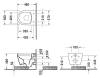Чаша для унитаза подвесного Duravit ME by Starck 2530090000 фото 4