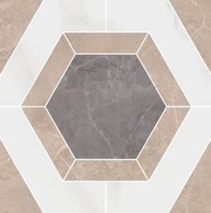 Декор Kerama Marazzi Гран Пале ID101T наборный 25.1x25.1