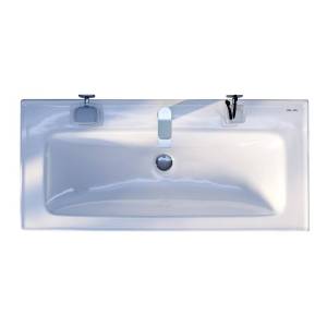 Раковина Am.Pm X-Joy M85AWCC1002WG64 100 см, белая глянцевая